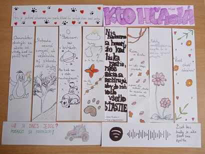 Záložka do knihy spája slovenské školy